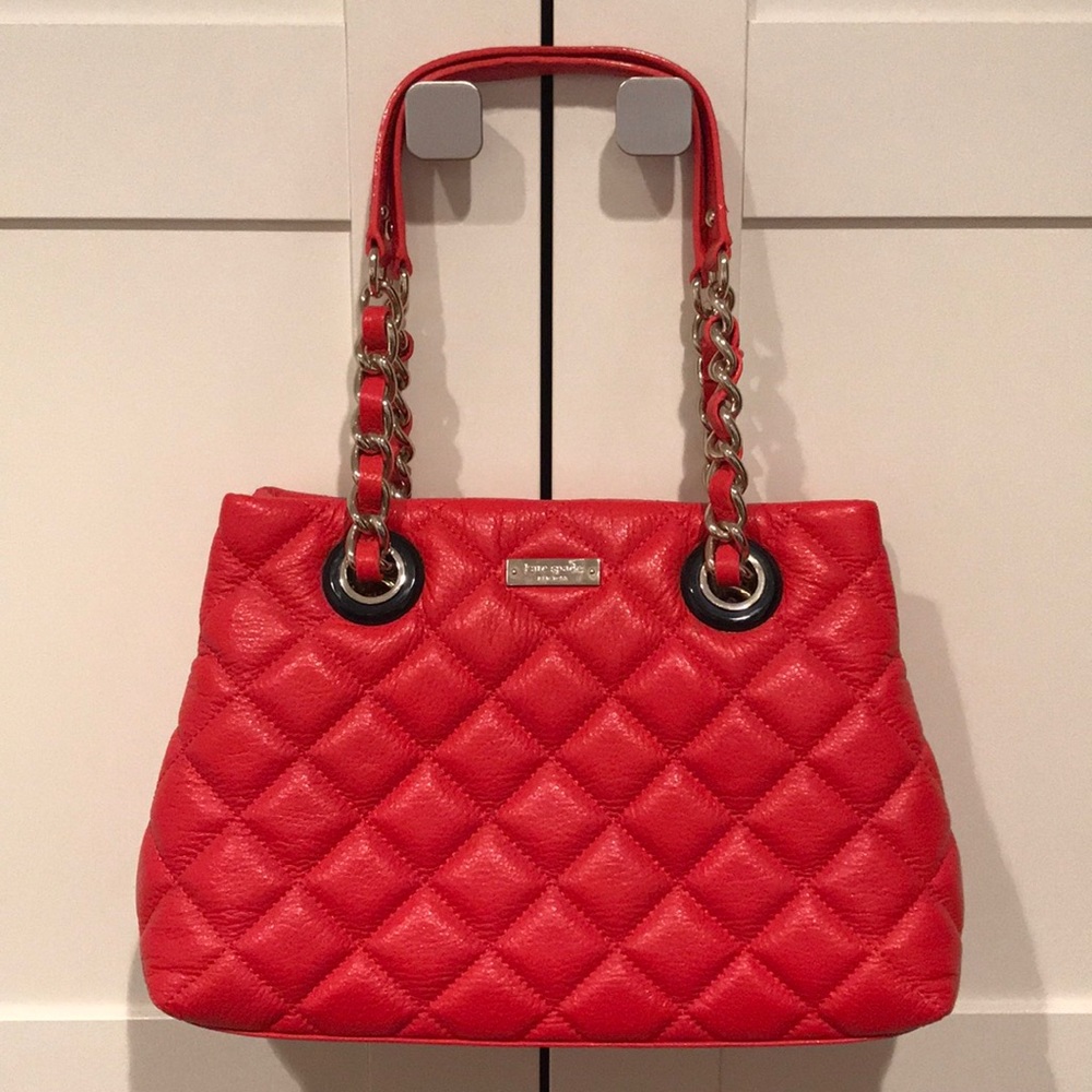 Kate Spade Red Gold Coast Small Maryanne